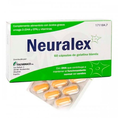 Neuralex 60 cápsulas de gelatina blanda