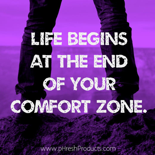 Step Out Of Your Comfort Zone