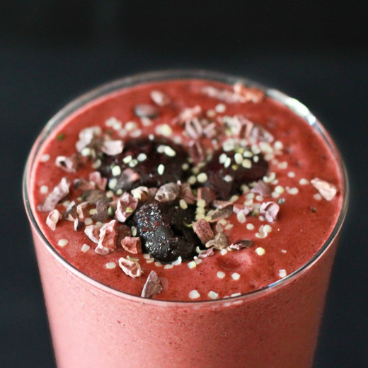 Chocolate Cherry Bomb Smoothie