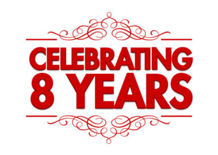 Celebrating 8 Years