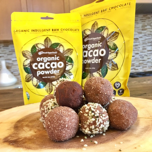 pHresh Organic Cacao-Peanut Butter Bites