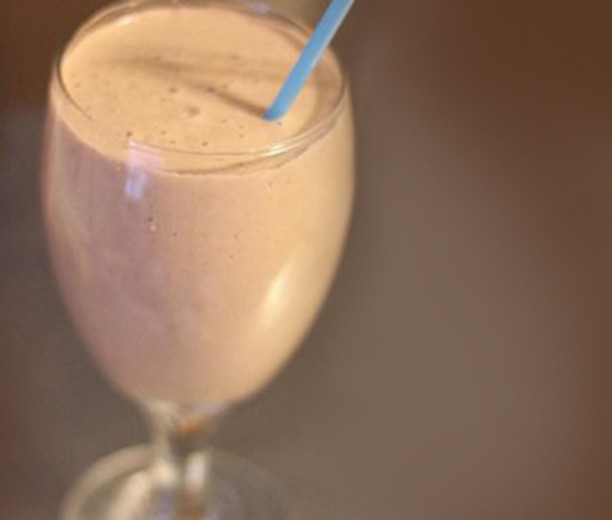 Chocolate Coconut Milk Shake