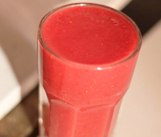 Grapefruit & Raspberry Smoothie