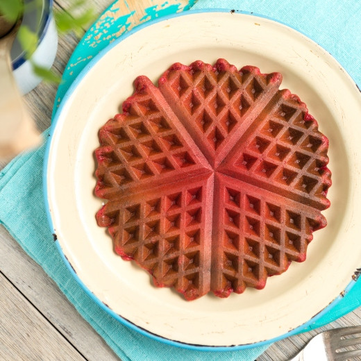 Super Beet Waffle