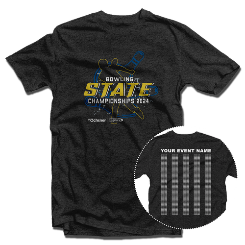 2024 LHSAA Bowling Teams T-Shirt