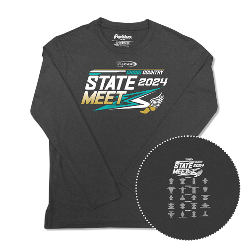 2024 LHSAA Cross Country State Championships Performance Long Sleeve