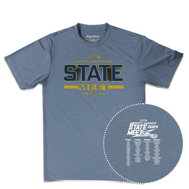 2024 LHSAA Swimming State Championships Performance T-Shirt