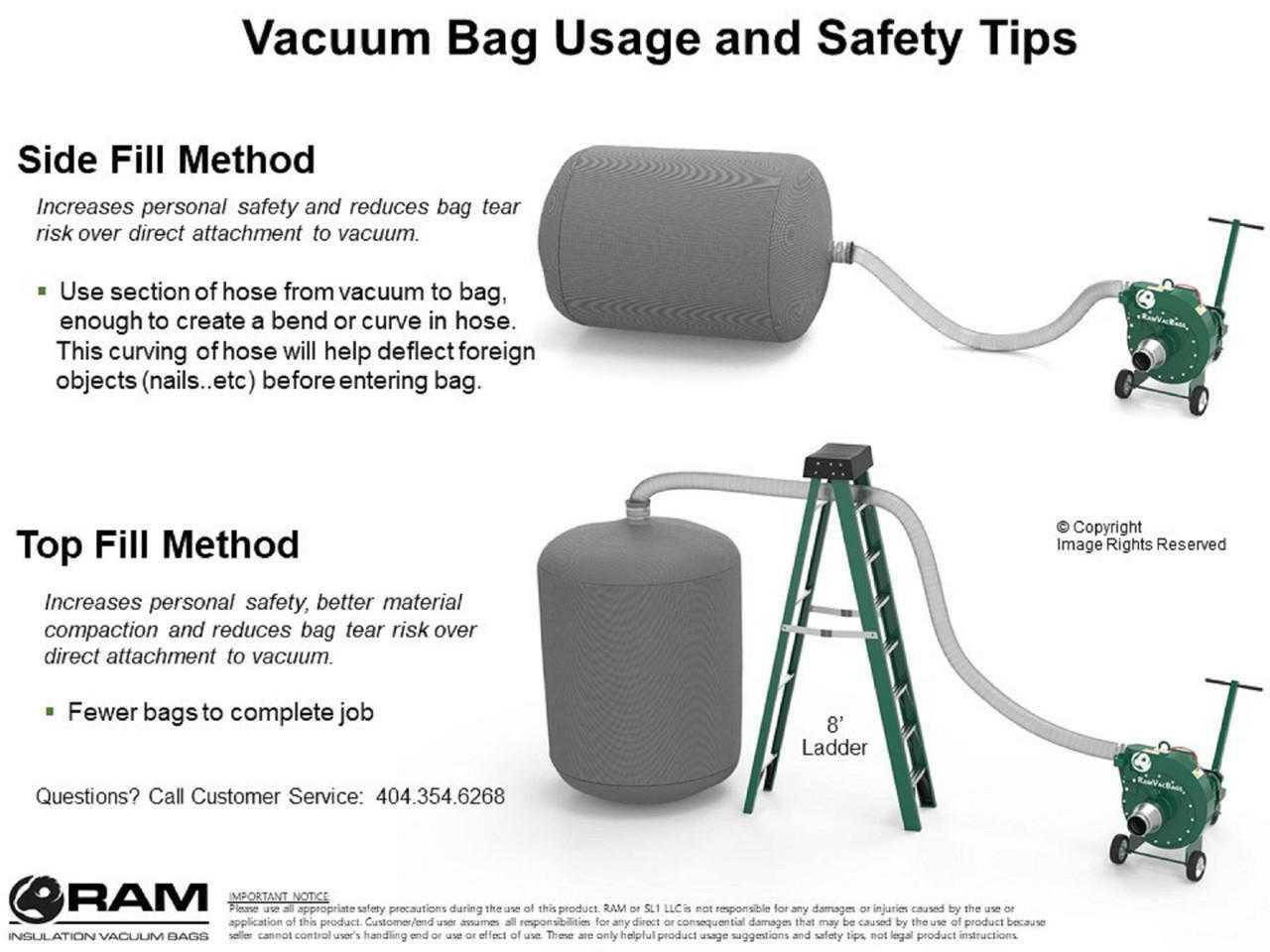 Insulation Vacuum Bag - Extra Heavy Duty