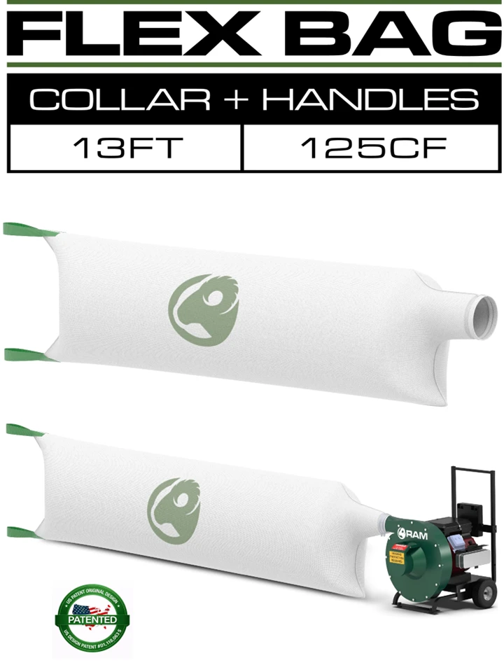 Insulation Vacuum Bags FlexBag EZ Fill Collar Handles