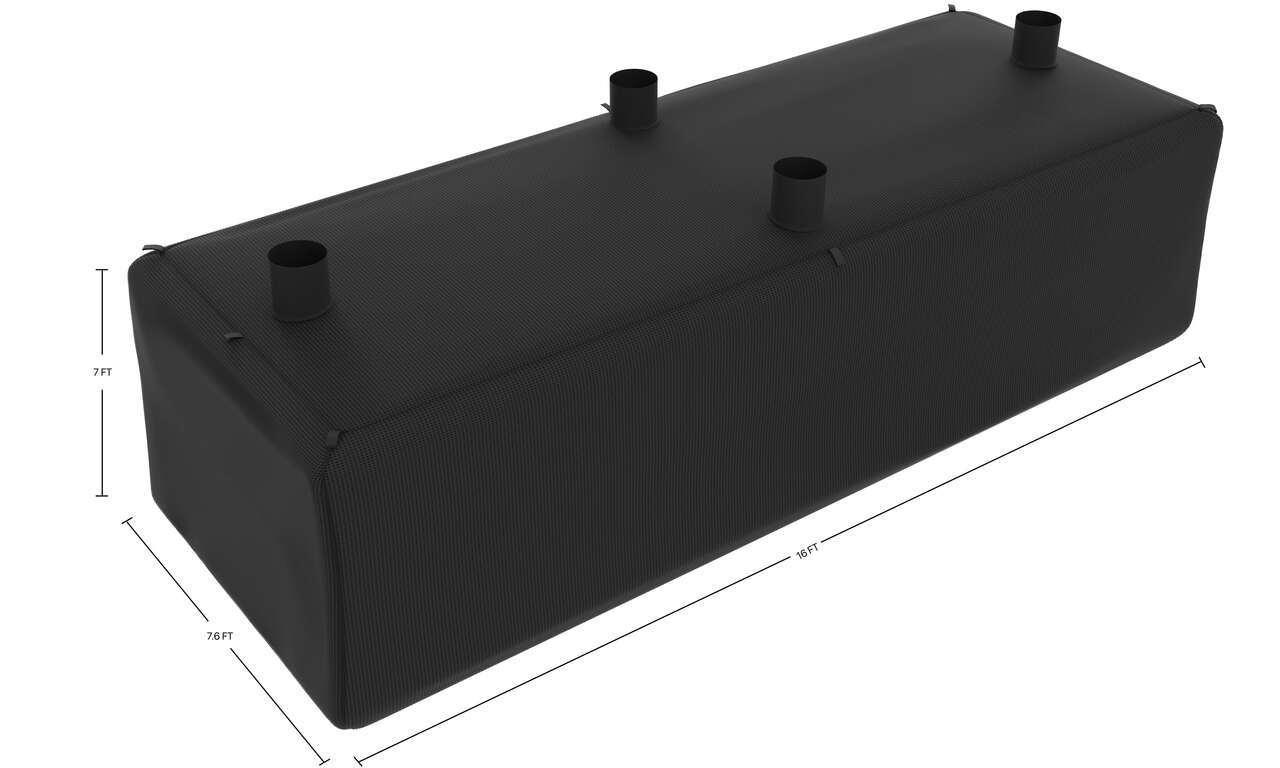 Insulation Vacuum Dumpster Bag Insulation Vacuum Dumpster Bag