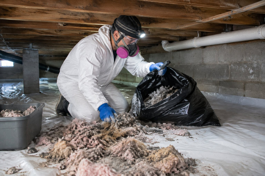 Crawl Space Cleanup: A Pro's Guide to Debris, Old Insulation and Contamination