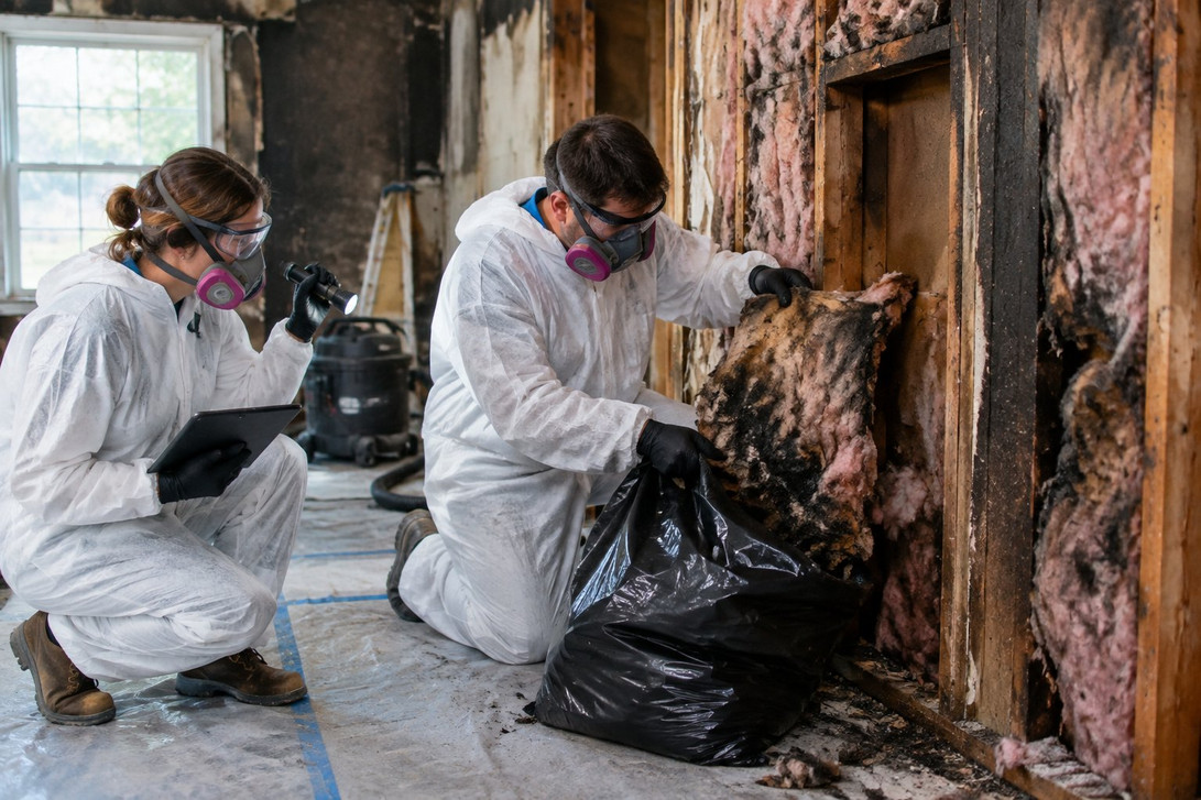 Fire and Smoke Damaged Insulation: Assessment and Removal for Restoration Crews