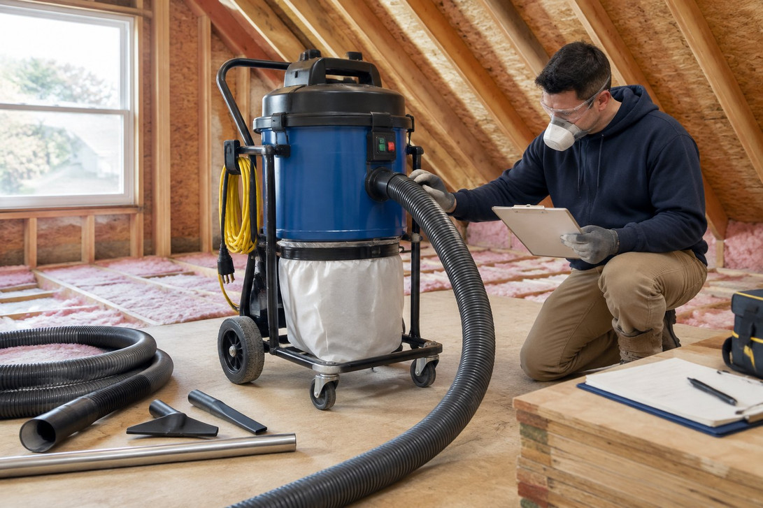 Insulation Vacuum Rental: What to Check Before the Clock Starts