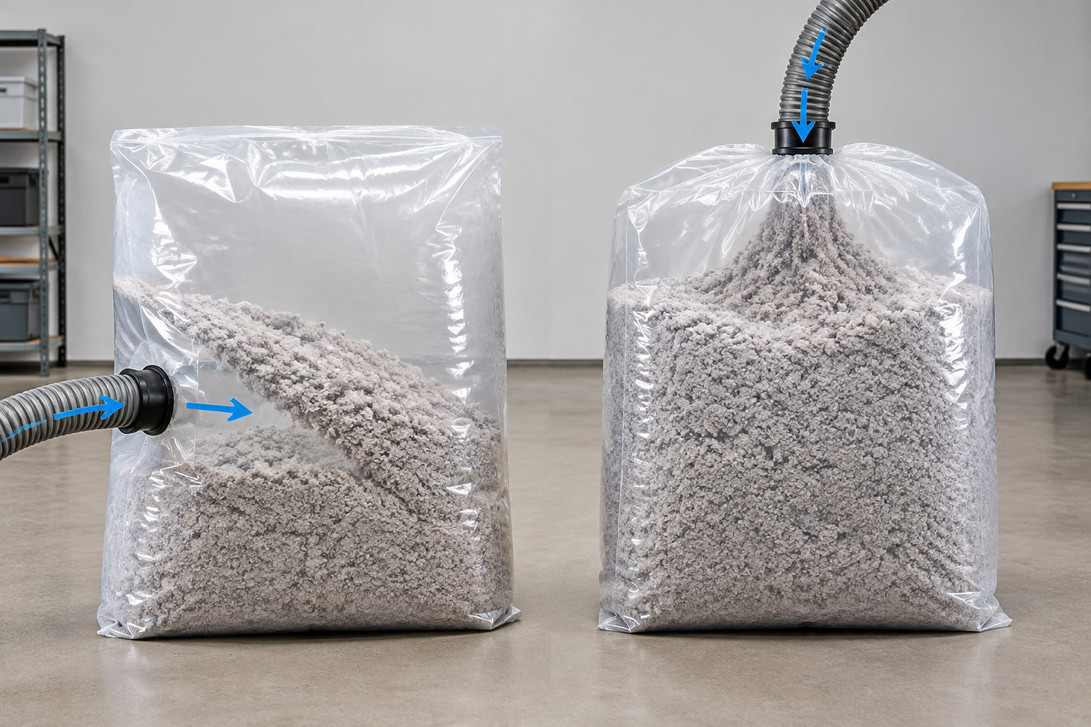 Side Fill vs Top Fill Insulation Vacuum Bags: Which Setup Works Best?