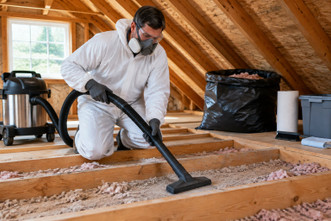 How to Clean Up Insulation and Fiberglass Dust After Removal