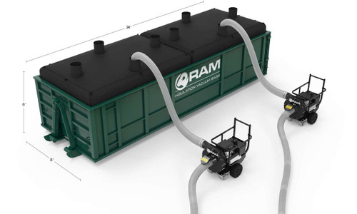 Insulation Vacuum Trailer or Dumpster Bag (2 BAGS)