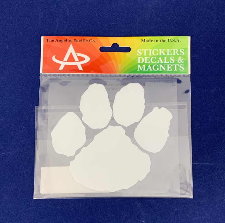 Decal White Paw