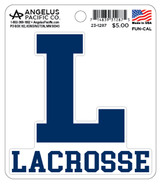 Lacrosse Decal