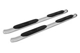 PRO TRAXX 4 Oval Nerf Step Bars Stainless Steel Silverado/Sierra 1500 Ext Cab 2007-2013 25/3500HD 2007-2010 Incl Diesel 25/3500HD 2011-2014 Excl Diesel
