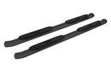 PRO TRAXX 4 Oval Nerf Step Bars Black Silverado/Sierra 1500 Crew Cab 2007-2013 25/3500HD 2007-2010 (Incl Diesel) 25/3500HD 2011-2014 (Excl Diesel)