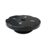 INDUSTRIAL INJECTION BLACK ANODIZED BILLET CP3 ACCESS HOLE COVER RE-USE FACTORY COVER O-RING - 2003-2020 24FC05