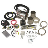 BD Diesel Exhaust Brake - Universal 4.0-Inch c w Air Compressor 1028140