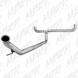 MBRP 2004 2007 Dodge Ram 2500 3500 Cummins 600 610 4 Turbo Back Dual SMOKERS AL S8120AL