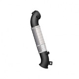 MBRP 2011 2015 Chevrolet GMC Duramax 2500 3500 Aluminized Steel 3 Turbo Down Pipe - Carb EO # D-763-2 GMCA427