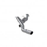 MBRP 2007 2010 Chevrolet GMC 2500 HD 6.0L EC CC-SB Aluminized Steel 3.5 Cat Back; Single Side S5078AL