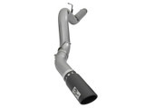 aFe Power GM Diesel Trucks 2016 V8-6.6L td LML Large Bore-HD 5 IN 409 Stainless Steel DPF-Back Exhaust System wBlack Tip 49-44081-B