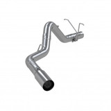 MBRP 2011 2019 Chevrolet GMC 2500 3500 Duramax T304 Stainless Steel 4 Filter Back Single Side S6032304