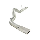 aFe Power Dodge Diesel Trucks 07.5-12 L6-6.7L td Large Bore-HD 5 IN 409 Stainless Steel DPF-Back Exhaust System wPolished Tip 49-42016-P