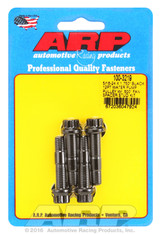 ARP Fastner 5 16-24 X 1.750 black 12pt water pump pulley w .500 fan spacer stud kit 100-3219