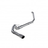 MBRP 1999 2003 Ford F-250 350 7.3L Powerstroke Aluminized Steel 5 Turbo Back Single Side Exit S62220AL