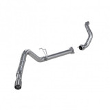 MBRP 2011 2014 Ford F-250 350 450 6.7L Aluminized Steel 4 Filter Back Single Side Exit Down Pipe S6284AL