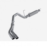 MBRP 2014 2026 RAM 2500 3500 6.4L T409 Stainless Steel 4 Cat Back Single Side Dual Outlet S5150409