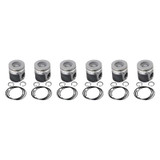 1991-1998 5.9L Cummins 12V 6BT .020 Over Coated & Chamfered X-Series Pistons