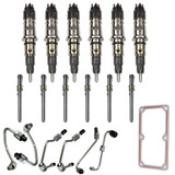 Industrial Injection Reman Injector, Stock - 2007.5-12 Cummins 6.7L w/Connecting Tube& Fuel Lines