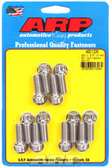 ARP Fastner 3 8 x .875 drilled SS 12pt header bolt kit 400-1206