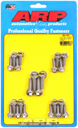ARP Fastner Ford 351 w factory hold down rails oil pan bolt kit 454-1804