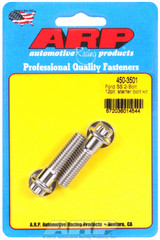 ARP Fastner Ford SS 2-bolt 12pt starter bolt kit 450-3501