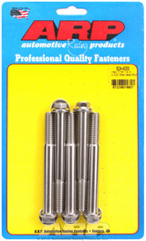 ARP Fastner 7 16-14 X 4.000 hex 1 2 wrenching SS bolts 624-4000