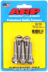 ARP Fastner 5 16-18 x 1.500 hex SS bolts 622-1500