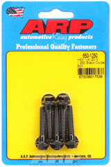 ARP Fastner 1 4-20 X 1.250 hex black oxide bolts 650-1250