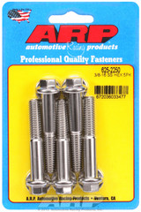 ARP Fastner 3 8-16 x 2.250 hex 7 16 wrenching SS bolts 625-2250