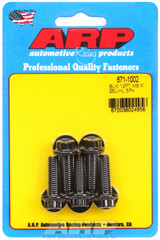 ARP Fastner M8 x 1.25 x 25 12pt black oxide bolts 671-1002
