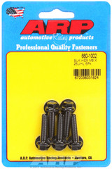 ARP Fastner M6 x 1.00 x 25 hex black oxide bolts 660-1002