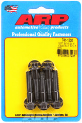 ARP Fastner 5 16-24 x 1.500 12pt black oxide bolts 741-1500