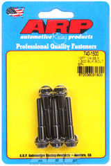 ARP Fastner 1 4-28 x 1.500 12pt black oxide bolts 740-1500