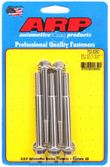 ARP Fastner 5 16-24 x 3.250 hex SS bolts 722-3250